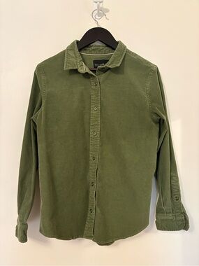 Wildfang corduroy button down shirt